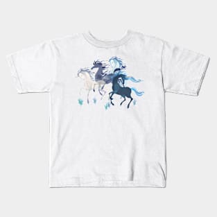 Unicorns Pattern Kids T-Shirt